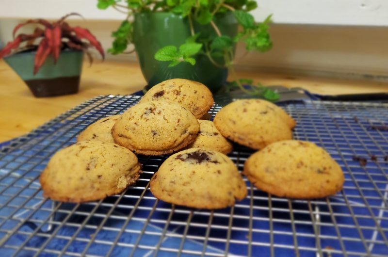 Cakey Chocolate Chip Cookies