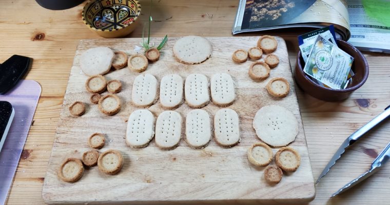 Gluten-free, lactose-free Shortbread